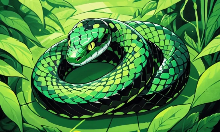 Black And Green Snake Dream Meaning