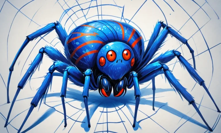 Blue Spider Dream Meaning