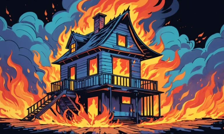 Burning House Dream Meaning