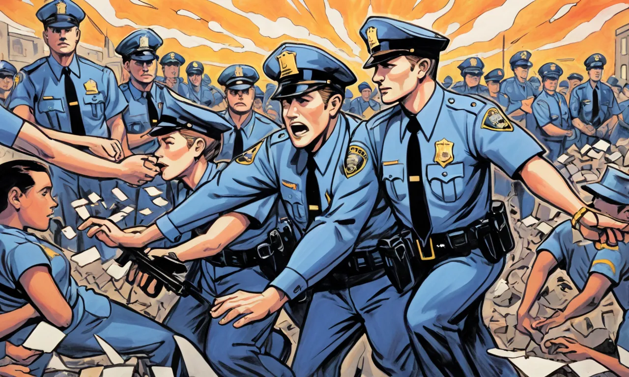 dream being arrested meaning