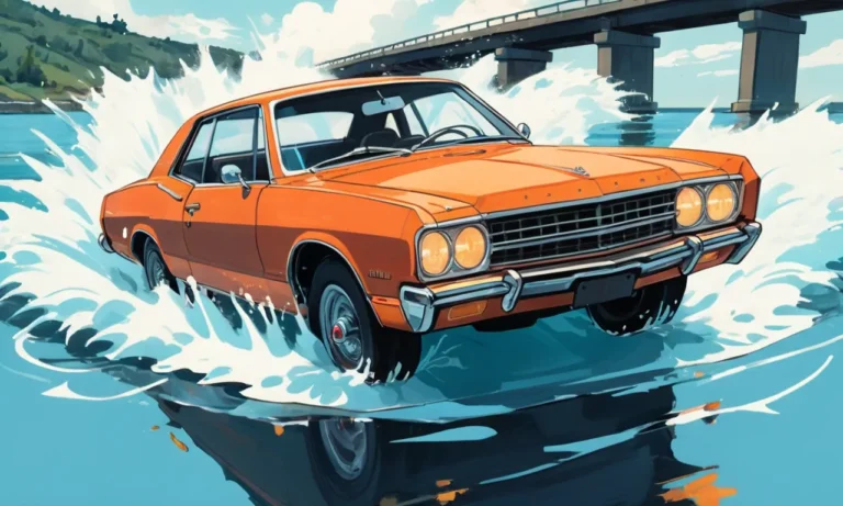 Dream Meaning Driving Car Into Water