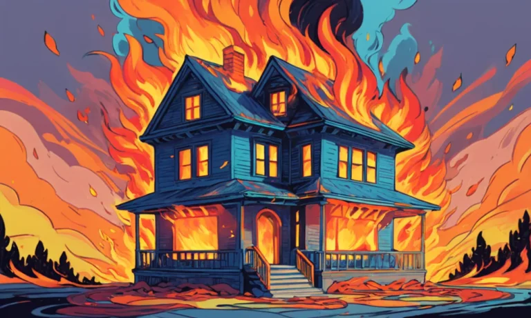 Dream Meaning House Fire