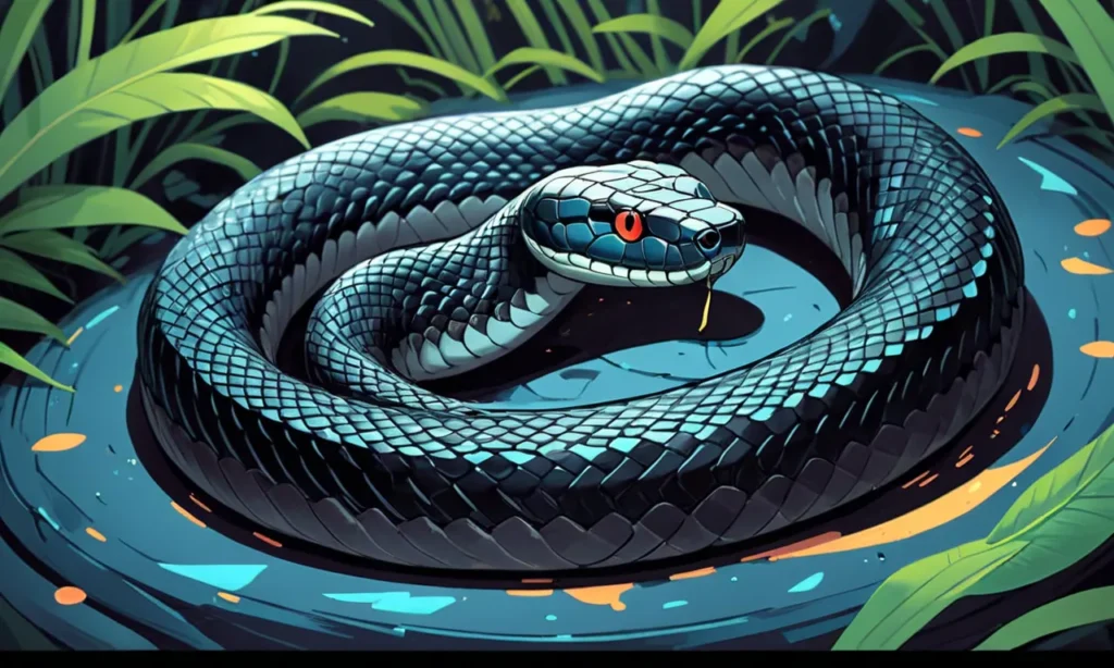 Black Snake Dream Symbolism and Meaning