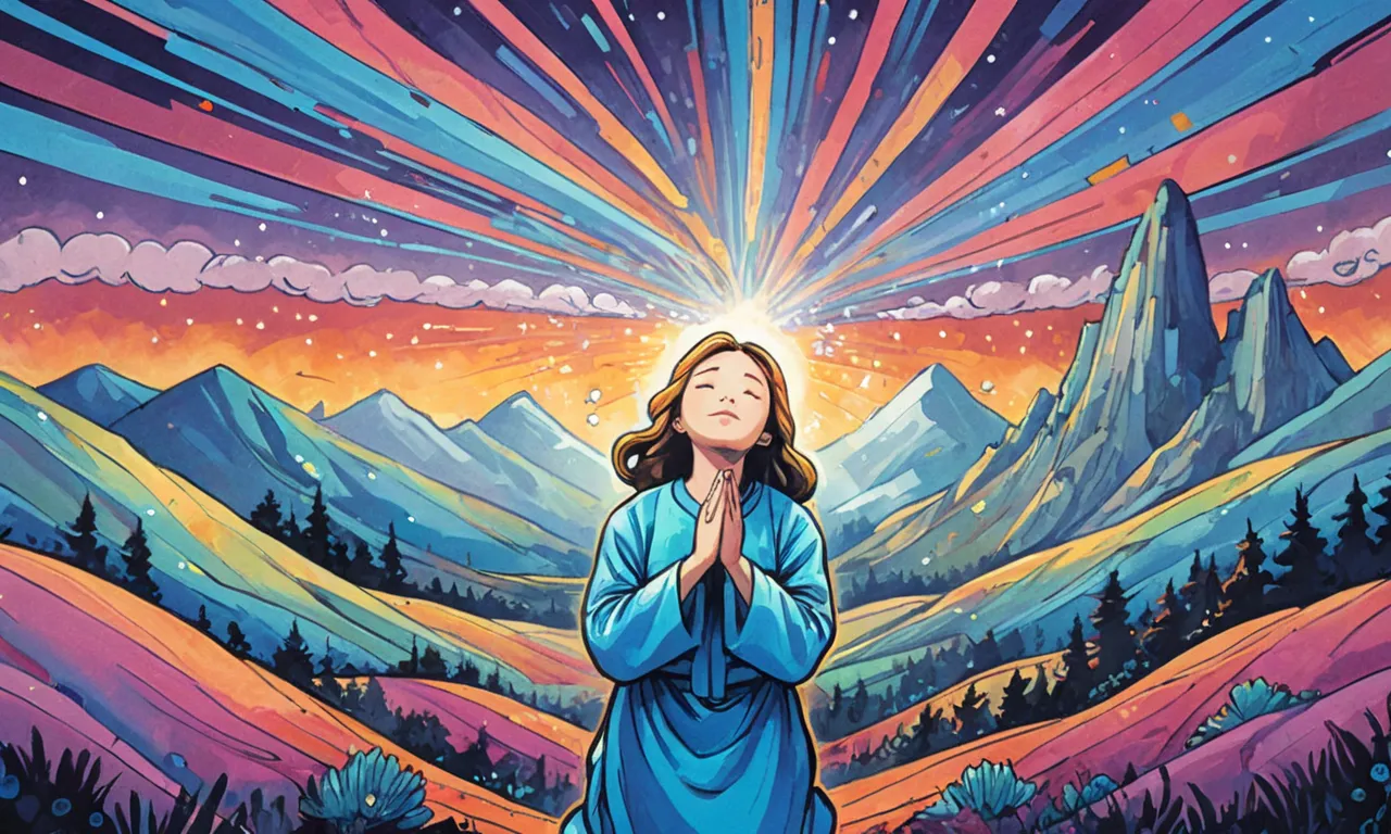 dream praying meaning