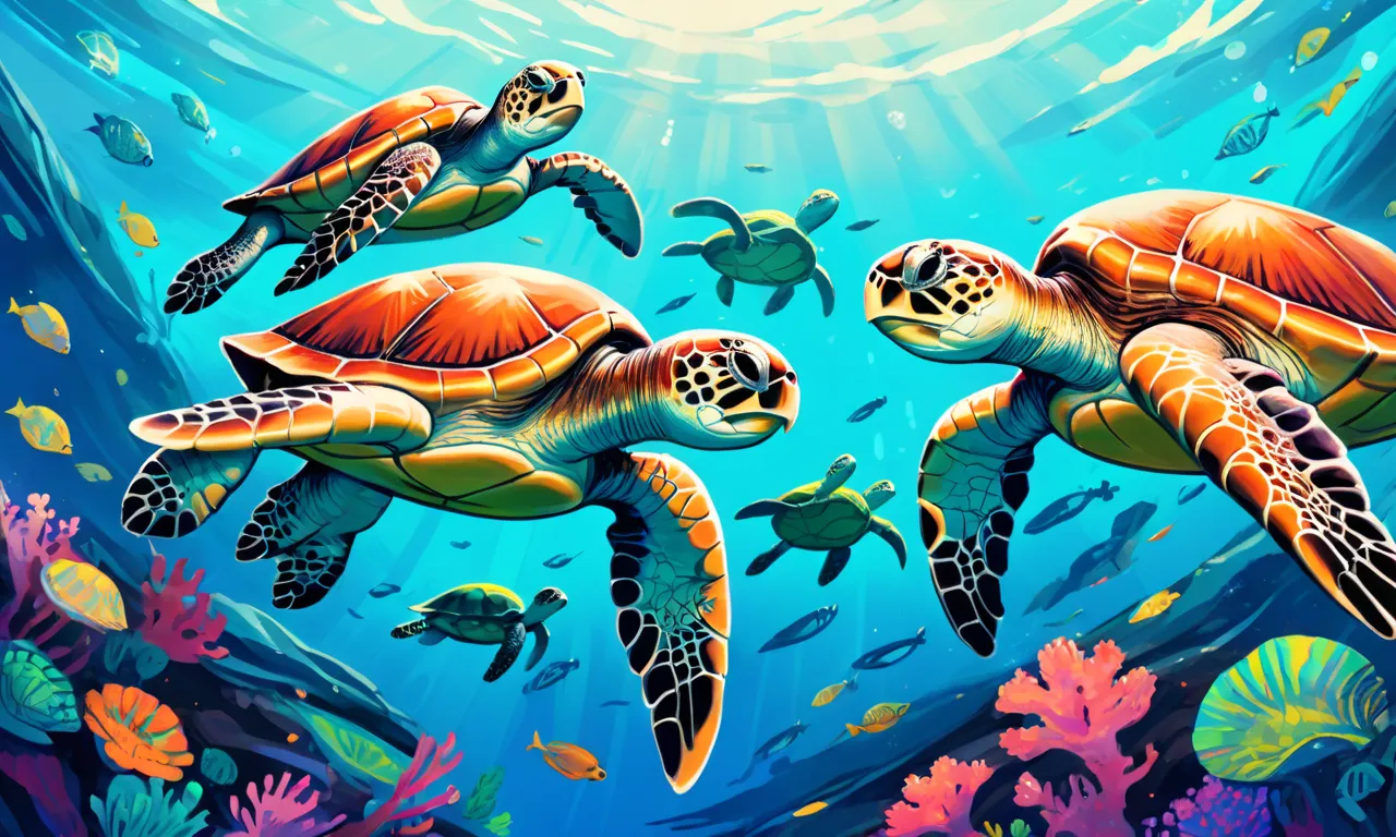 dream sea turtles meaning