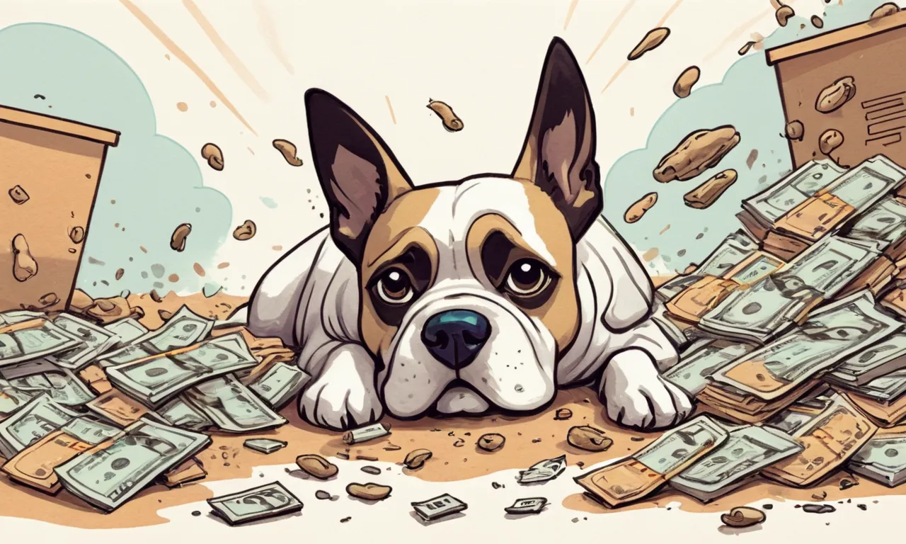 dreaming dog poop means money