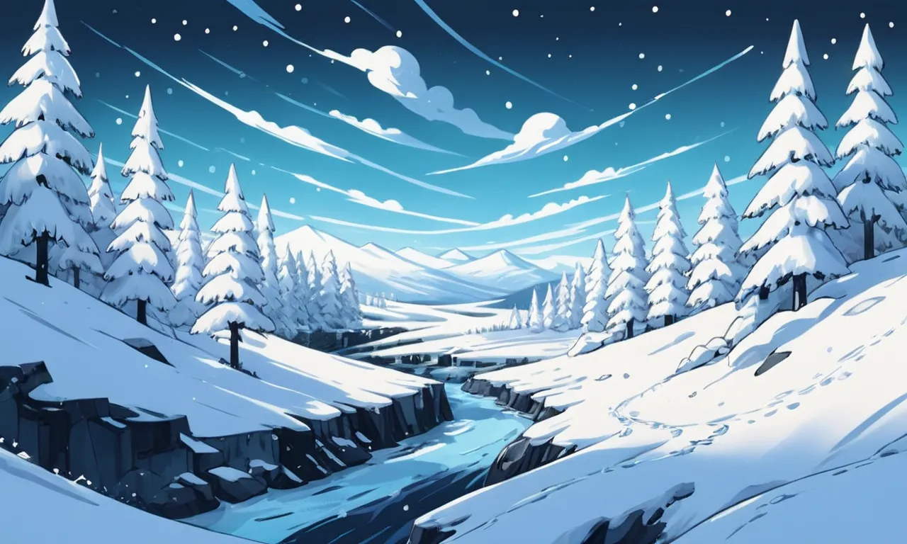 dreaming white snow meaning