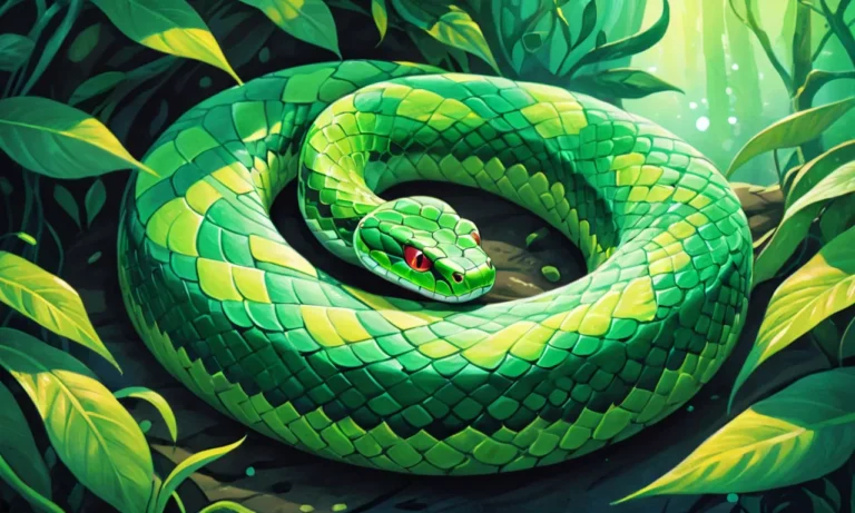 Green Snake In Dream Means