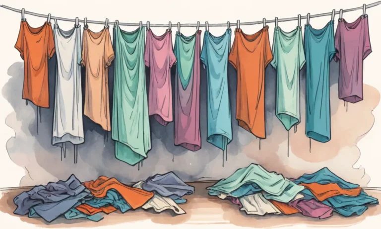 Hanging Washed Clothes In Dream Meaning