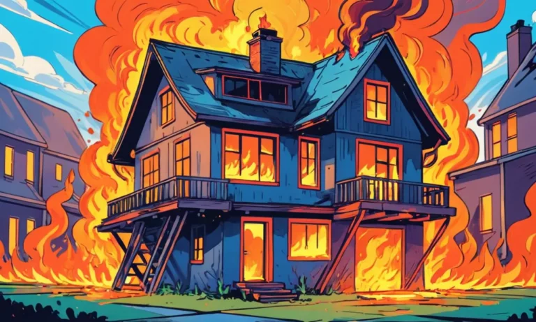 House On Fire Dream Meaning