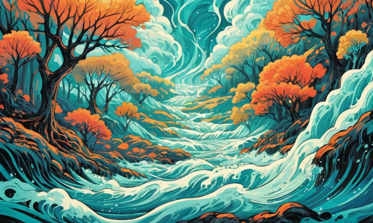 meaning dreaming flood