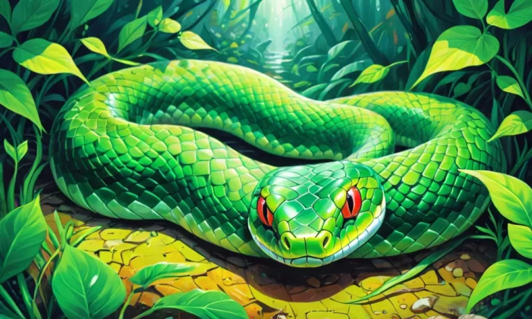 Meaning Of Green Snake In Dream