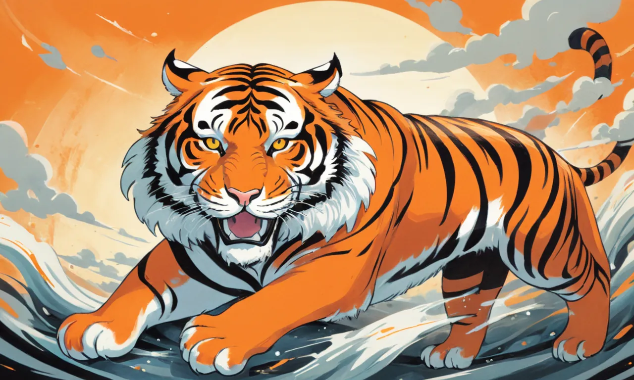 orange tiger dream meaning