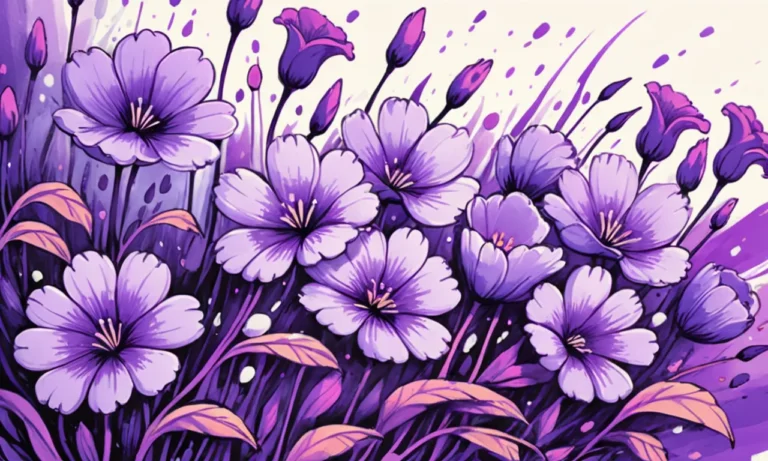 Purple Flowers Dream Meaning