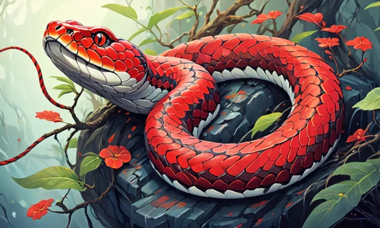 Red Snake In Dream Meaning