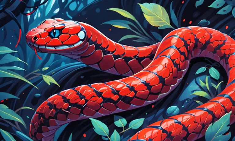 Red Snake Meaning In Dreams