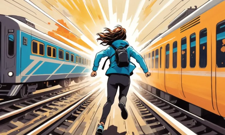 Running To Catch A Train Dream Meaning