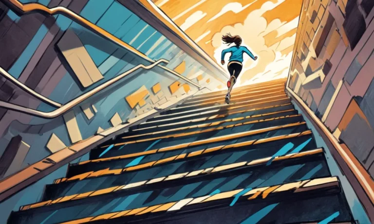 Running Up Stairs Dream Meaning