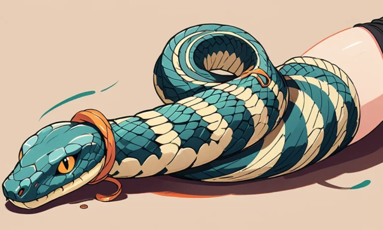 Snake Wrapped Around Leg Dream Meaning