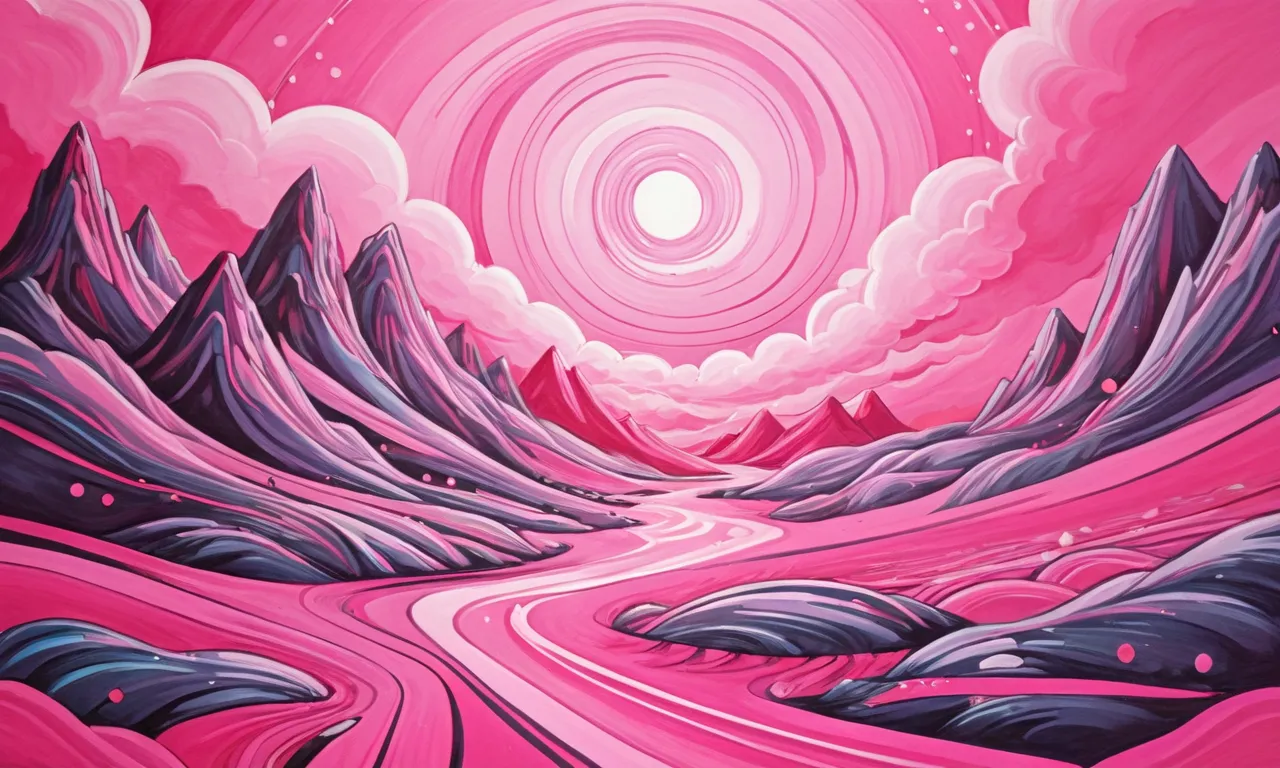 spiritual meaning color pink dream