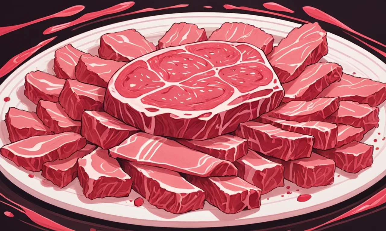 spiritual meaning raw meat dream