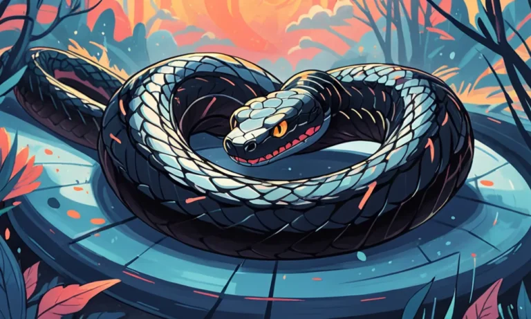 What Does A Black Snake Mean In A Dream?