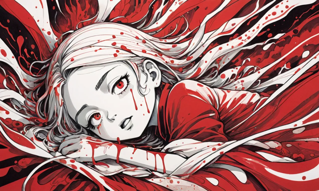 what does dreaming blood mean