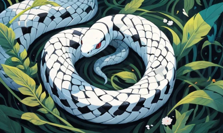 What Does A White Snake Mean In A Dream?