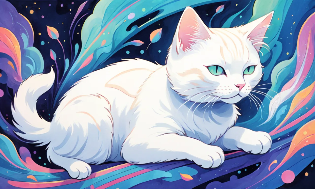 white cat dream spiritual meaning