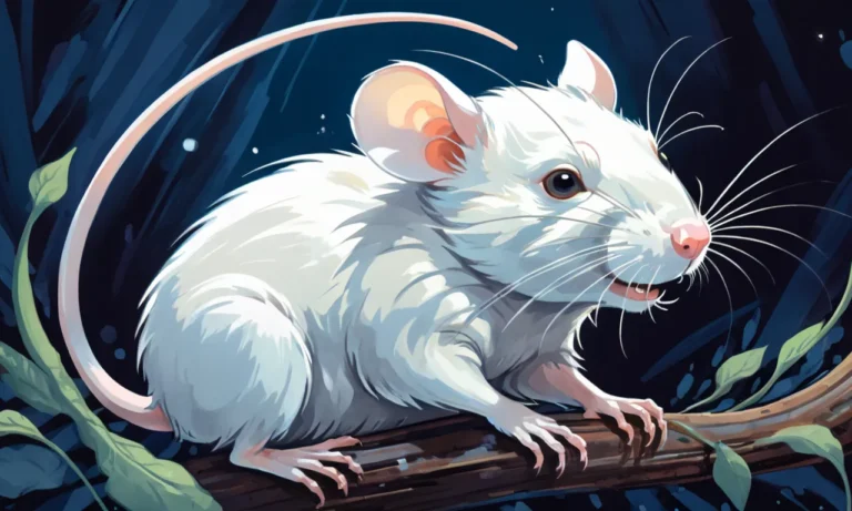 White Rat In Dream Meaning