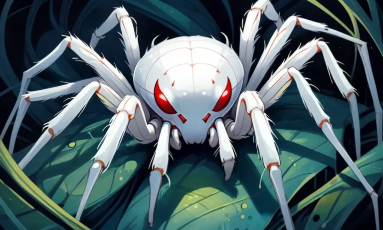 White Spider In Dream Meaning