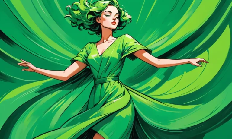 Woman In Green Dress Dream Meaning 