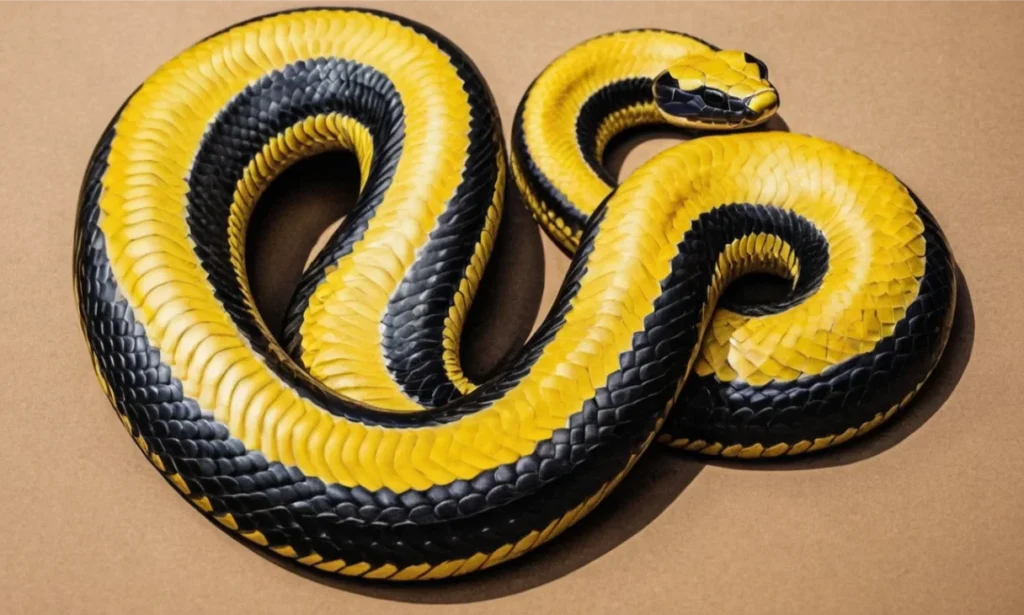 Yellow and Black Snake Dream Meaning